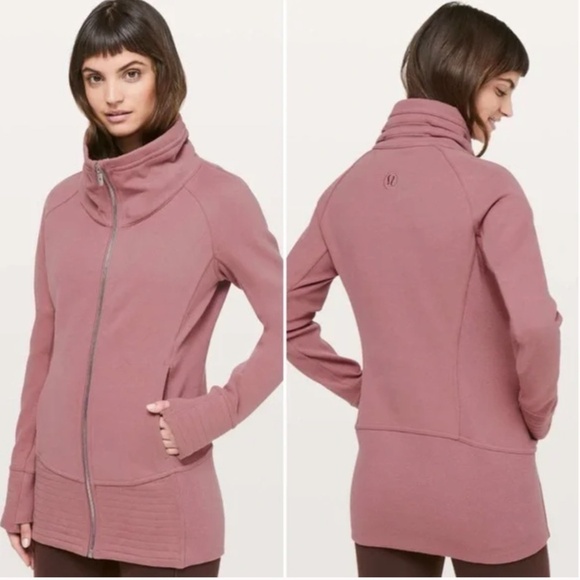 lululemon athletica Tops - Lululemon Radiant Jacket II Spanish Rose Pink.
